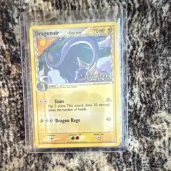 Nintendo Pokemon TCG Dragonair EX Delta Species 41/113 Reverse Holo Uncommon 70… - Image 1