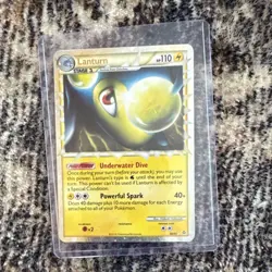 Pokemon TCG Lanturn Prime 86/95 Unleashed Ultra Rare Holo Stage 1 110 HP English - Image 1
