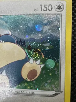 Snorlax Pokemon TCG Sword & Shield Black Star Promo SWSH032 SWIRL - Image 2