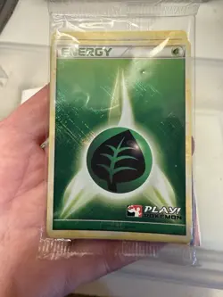 Energy 8-Pack Crosshatch Holo Play! League Promo 2010 HGSS Sealed Pokemon - Image 1