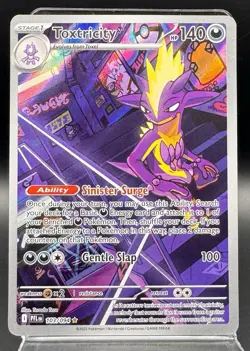Toxtricity 103/094 Illustration Rare Phantasmal Flames Pokemon TCG NM - Image 1