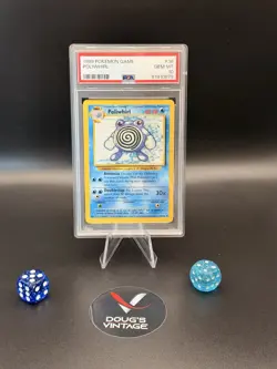 1999 Pokemon Poliwhirl Base Set 38/102 PSA 10 Gem Mint WOTC Vintage - Image 1