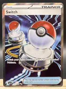 Switch 123/094 Ultra Rare Phantasmal Flames Pokemon TCG Playset NM - Image 1