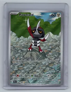 Pawniard 142/086 Sv: Black Bolt Holo Rare Pokemon TCG NM - Image 1