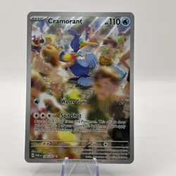 Pokemon Twilight Masquerade Cramorant 176/167 Illustration Rare - Image 1