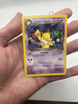 GERMAN 26/82 Dunkles Hypno Team Rocket Pokemon TCG WOTC Rare Dark Hypno LP - Image 3