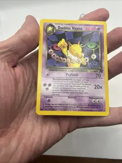 GERMAN 26/82 Dunkles Hypno Team Rocket Pokemon TCG WOTC Rare Dark Hypno LP - Image 4