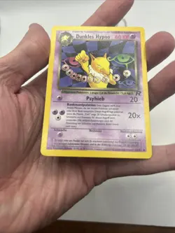 GERMAN 26/82 Dunkles Hypno Team Rocket Pokemon TCG WOTC Rare Dark Hypno LP - Image 5