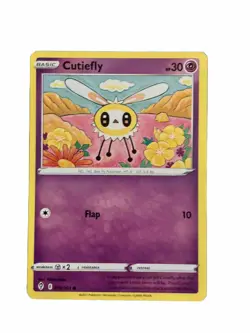 New: 2021 Pokemon TCG Cutiefly Evolving Skies 078 Regular Common - Image 1