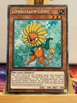 Lowenzahn-Lowe RA03-DE211 Platinum Secret Rare Deutsch NM YUGIOH - Image 1