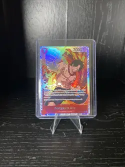 One Piece CCG Portgas D. Ace OP02-013 SR Paramount War English - Image 1