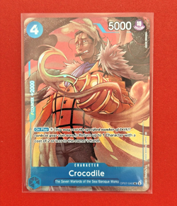 Crocodile - One Piece TCG OP07-040 Seven Warlords of Sea Set English Alt Promo - Image 2