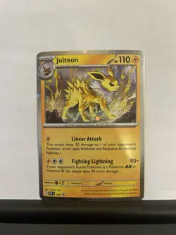 Pokemon Jolteon 169 (Cosmos Holo) 169 Sv: Scarlet & Violet Promo Cards Holo - Image 1