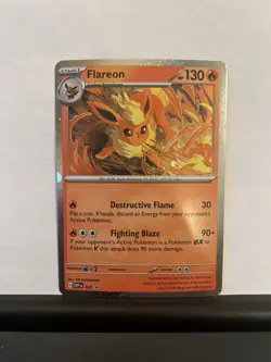 Pokemon Flareon 167 (Cosmos Holo) 167 Sv: Scarlet & Violet Promo Cards Holo - Image 1