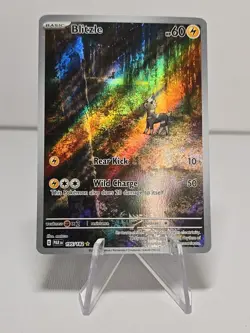 Blitzle 195/182 PAR Paradox Rift Illustration Rare Holo Pokemon Card NM - Image 1