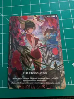 Wang Liu Mei EX Resource - EXRP014 - Gundam Card Game - English - Image 1