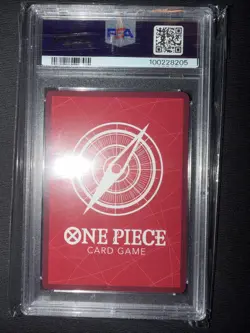 Low Pop One Piece TCG Donquixote Doflamingo Leader Card OP01-060 English PSA 10 - Image 2