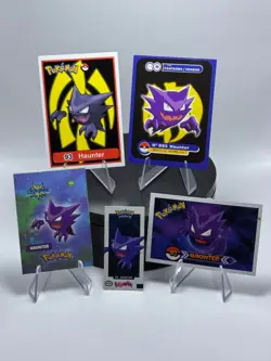Pokemon Haunter Set of 5 - Haunter #93 Peru/NON-TCG Cards & Stickers - Image 1