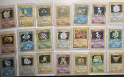 Vintage Pokemon card lot - 21 Cards, base set, base set 2, vintage, promo - Image 1