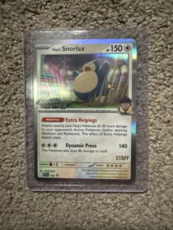Hop's Snorlax - 184 (Prerelease) [Staff] 184 Sv: Scarlet & Violet Promo Cards... - Image 1