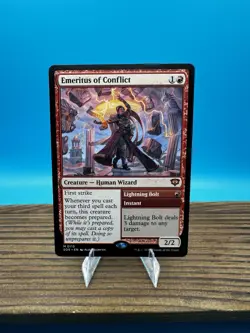 Emeritus of Conflict (SOS 0113) Secrets of Strixhaven Regular, MTG - Image 1