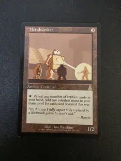Metalworker Urza's Destiny Artifact Creature Rare Regular Colorless Don Hazelti… - Image 1
