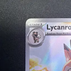 Pokemon TCG Lycanroc 166/159 Illustration Rare – Journey Together – Near Mint - Image 4