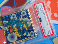 Gyarados Vs Slowbro - 1998 Pokemon Topsun Vs Prism #130 Japanese Vintage - PSA 7 - Image 3