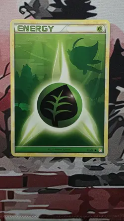 Pokemon HeartGold SoulSilver Grass Energy 115/123, NM/M - Image 1