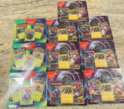 10x Pokemon Mega Evolution & Phantasmal Flames 2-Pack Blister Raikou & Vileplume - Image 2