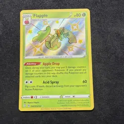 Flapple SV013/SV122 Shining Fates: Shiny Vault Holo Shiny Holo Rare Pokemon TCG - Image 1