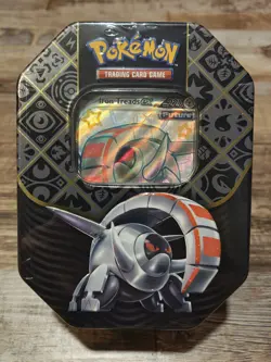 Pokemon Iron Treads ex Paldean Fates Tin Sealed - Image 1