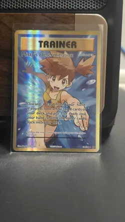 Misty's Determination 108/108 Full Art Trainer Pokemon XY Evolutions Near Mint - Image 1