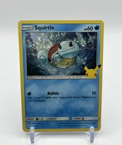 Squirtle 17/25 - 2021 Mcdonald’s 25th Anniversary - NM Pokemon TCG - Image 1