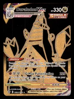 Duraludon VMAX TG30/TG30 Secret Rare Silver Tempest Trainer Gallery Pokemon LP - Image 1