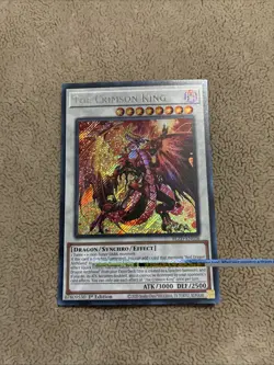 The Crimson King BLZD-EN036 - Secret Rare Yu-Gi-Oh NM - Image 1