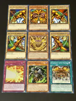 Exodia Full 5 Piece Set + Incarnate + Obliterate!!! + Necross | YuGiOh! - Image 1