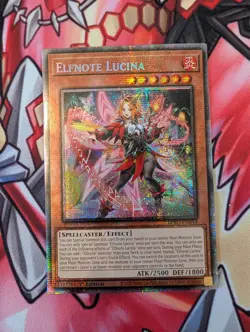 Elfnote Lucina (Starlight Rare)- 1st Edition BPRO-EN010 Burst Protocol Yu-Gi-Oh - Image 1