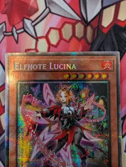 Elfnote Lucina (Starlight Rare)- 1st Edition BPRO-EN010 Burst Protocol Yu-Gi-Oh - Image 2