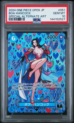 2024 ONE PIECE JAPANESE OP09-EMPERORS IN THE NEW WORLD #051 BOA HANCOCK PSA 10 - Image 1