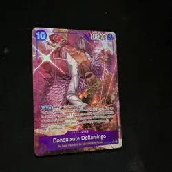One Piece TCG - Donquixote Doflamingo OP14-069 SR Alt Art Azure Sea's Seven - Image 3
