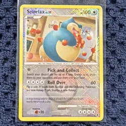 Pokemon TCG Platinum Snorlax Holo Card Lot 2 Cards 2009 Nintendo - Image 3