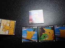 Pokemon Bros GB Pocket Mini Card x5 Pikachu Ash etc #5888 EX/VG - Image 5