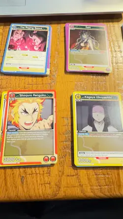 Demon Slayer Union Arena Bulk Lot 97 Cards Base Set Mixed Anime NM/LP Collection - Image 2