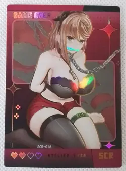 ATELIER RYZA SCR SCR-016 Goddess of Power Goddess Story Anime Collectible Card - Image 1