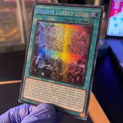 Yugioh Primite Lordly Lode MP25-EN114 1st Edition Prismatic Secret Rare - Mint+! - Image 1