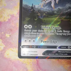 Pokemon Arceus v TCG SWSH204 Sword & Shield Promo Full Art Holo Card - Image 5