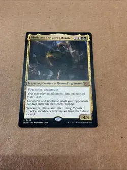Thalia And The Gitrog Monster M 0255 Non/foil March Of The Machine - MTG - Image 1