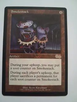 Smokestack LP MTG Urza's Saga Magic the Gathering - Image 1