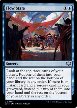 Flow State 49 Magic: The Gathering Secrets of Strixhaven Uncommon NM - Image 1